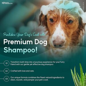 Dog Shampoo with Oatmeal & Aloe Vera
